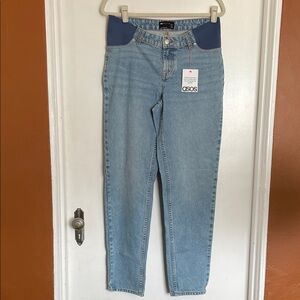 ASOS Light Blue Size 2 Maternity Jeans
